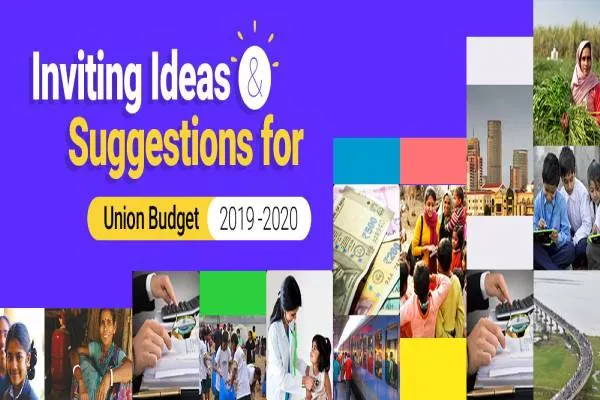 my government budget ideas and suggestions