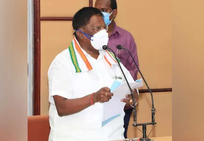 each ration card rs 2000 puducherry cm narayanasamy 