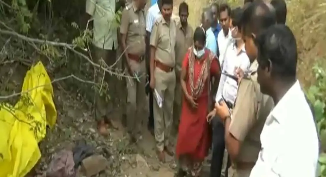  10 Class student was sexually abused and buried in the runway; 5 people arrested