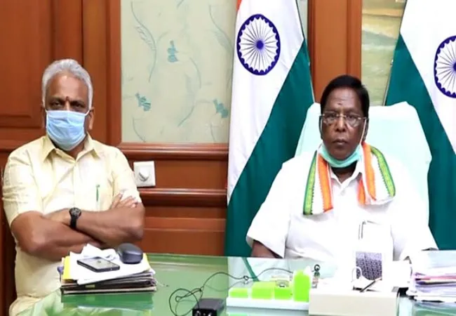 puducherry coronavirus strength increased cm narayanasamy 