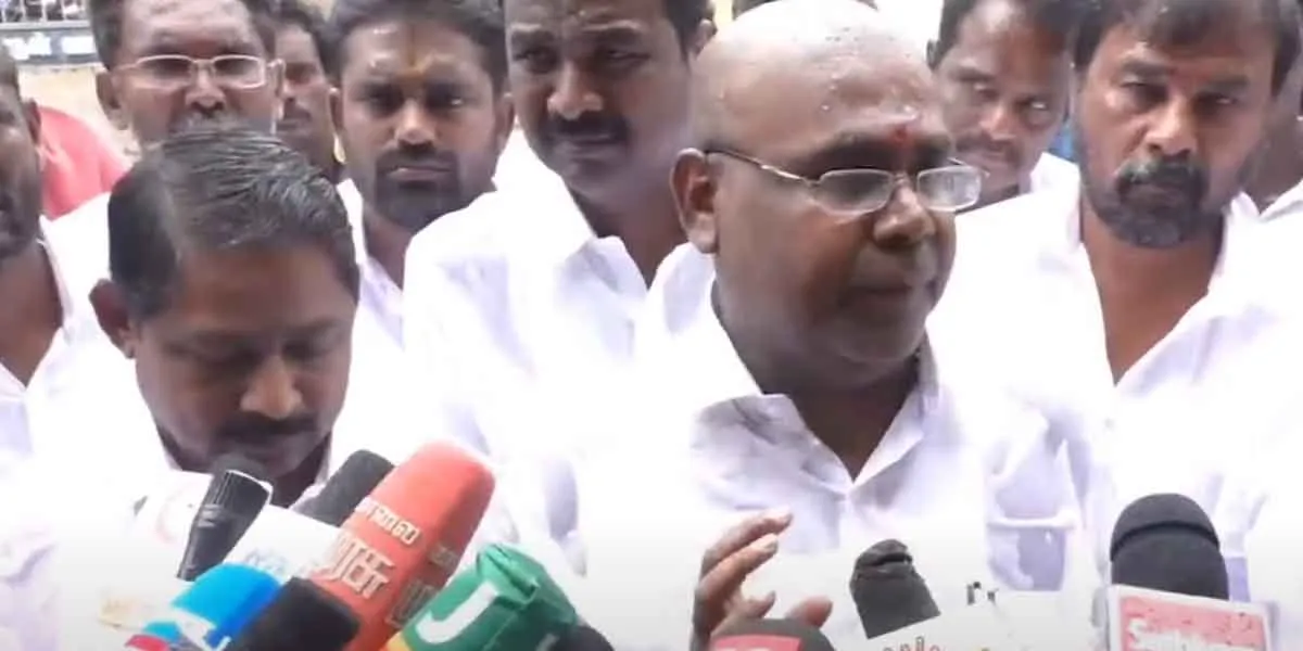 ''It's a distance to cover in an hour; Come and see''-RB Udayakumar interview!
