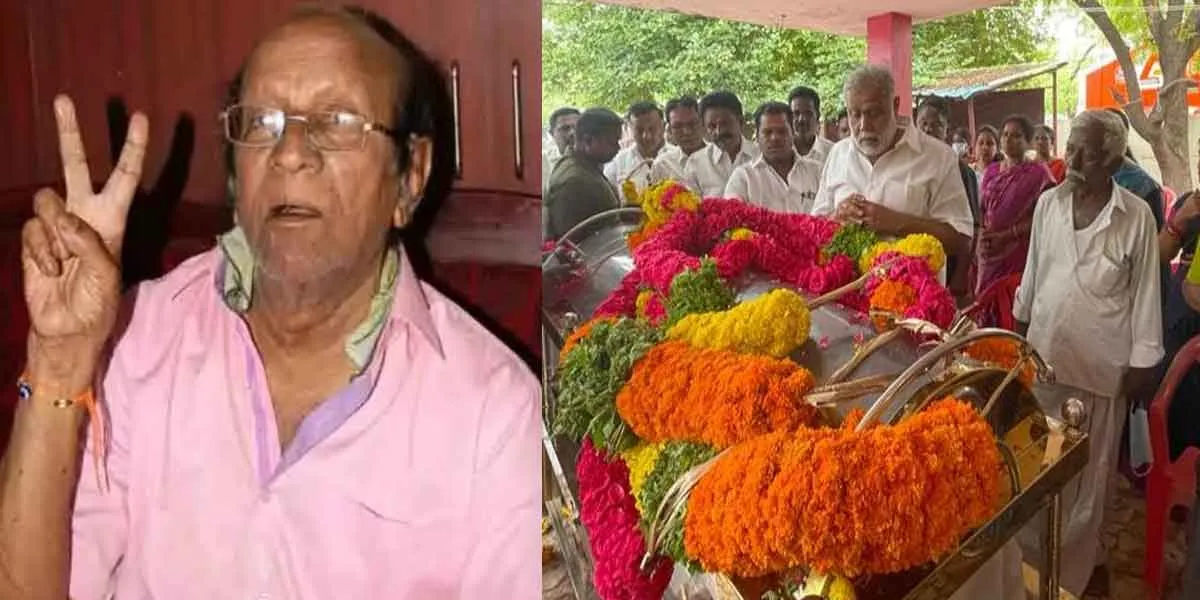 Mayadevar, the first MP of AIADMK to choose a double leaf, has passed away!