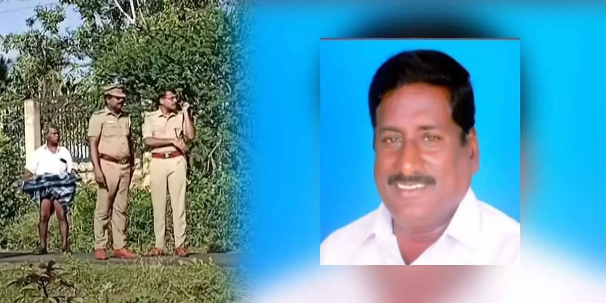 DMK executive attacked...Commotion in Vanur!