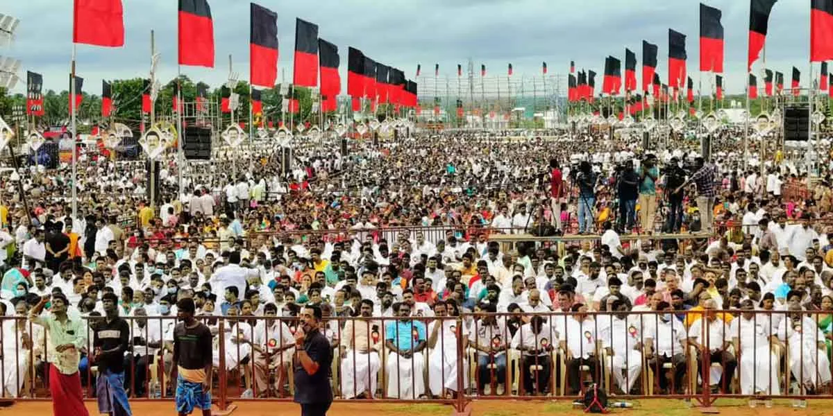  50,000 people joined... AIADMK in shock!