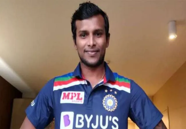 india cricket team player natarajan pressmeet at salem district 
