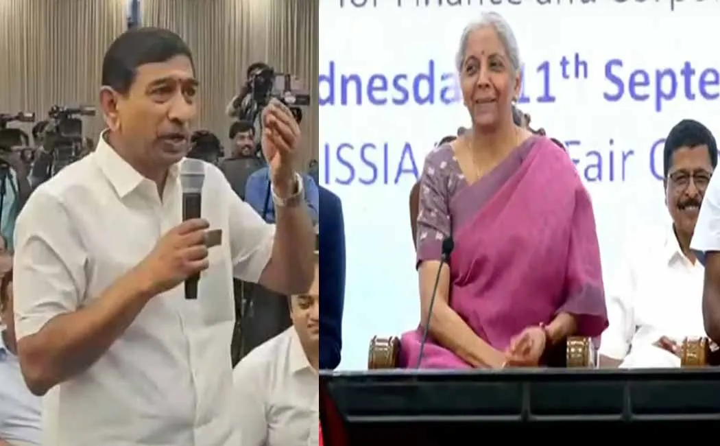Hotel owner lamented with Nirmala Sitharaman about gst