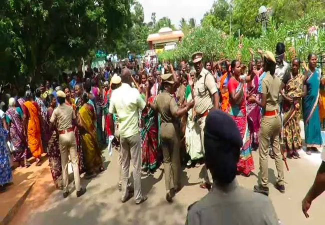 nagai collector office fishermans officers, police 