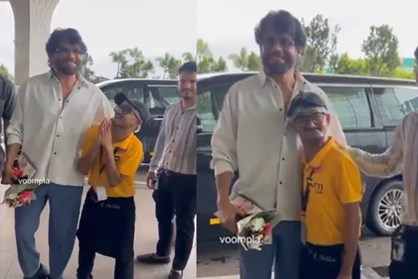 Nagarjuna met the fan in person and expressed regret
