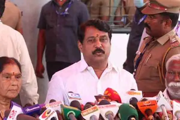 Nainar Nagendran says We can accept only if Edappadi Palaniswami says about the alliance