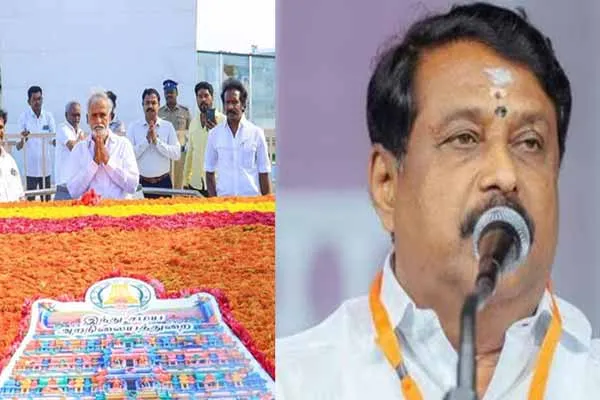 Nainar Nagendran says Minister Sekarbabu should publicly apologize 