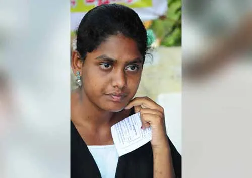Law student Nandhini