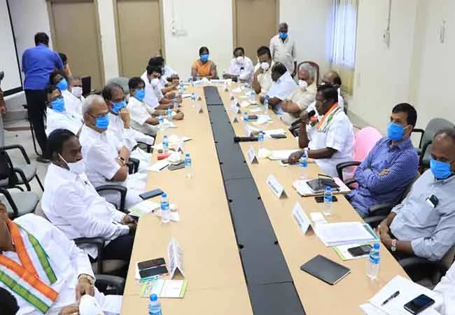puducherry cm narayanasamy pressmeet 