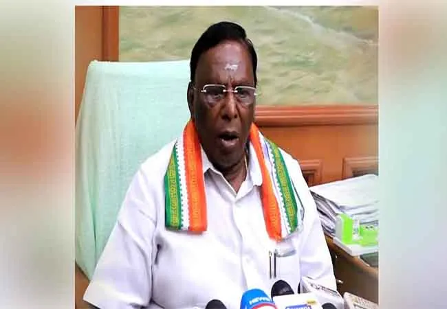 coronavirus puducherry cm press meet peoples 