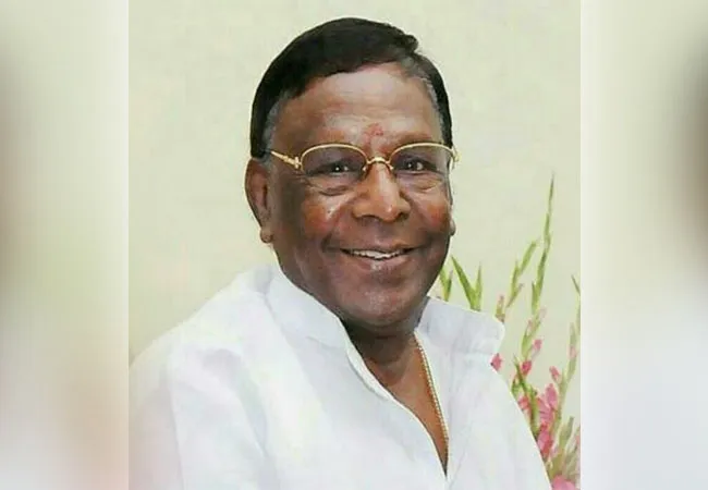 puducherry government congress party mla dhanavelu 