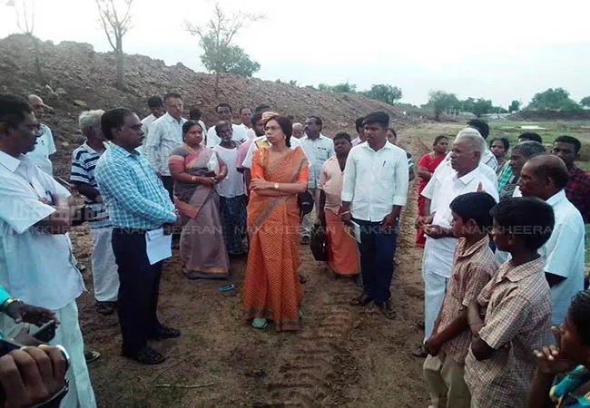 pudukkottai Officials asked for a week's time to eliminate the occupation  Remove in 2 days collector order