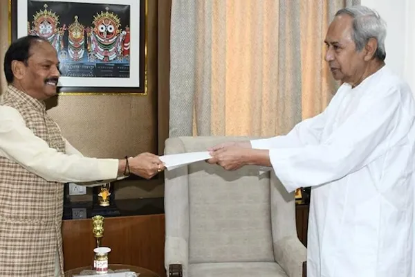 Naveen Patnaik resigned his chief minister designation
