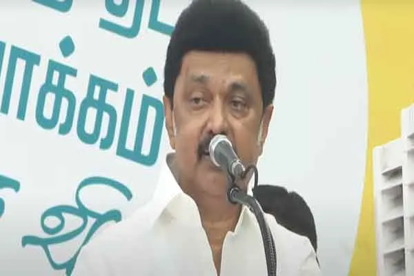 CM MK Stalin slammed Prime Minister Modi 
