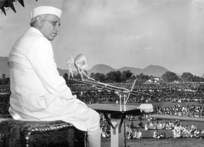 Nehru at Salem
