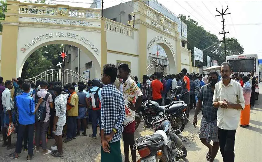 school accident that made parents and students upset 