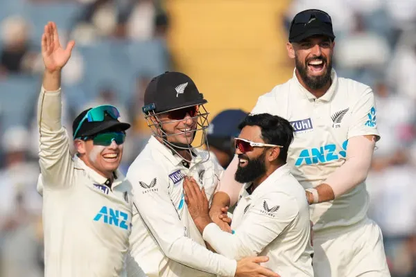 New Zealand made history by winning the series