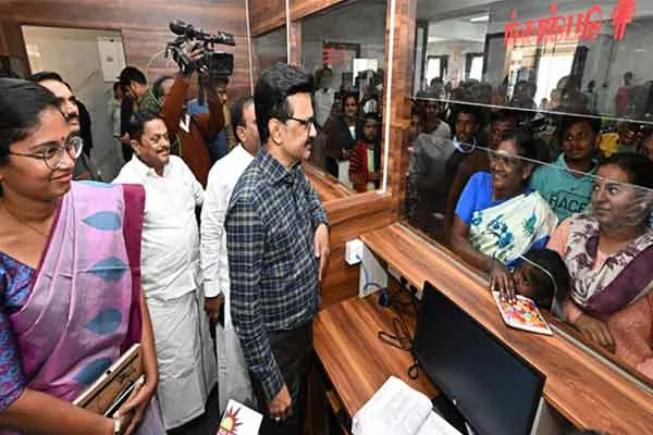 CM mk stalin says There are no shortcomings we are satisfied they said it is excellent 
