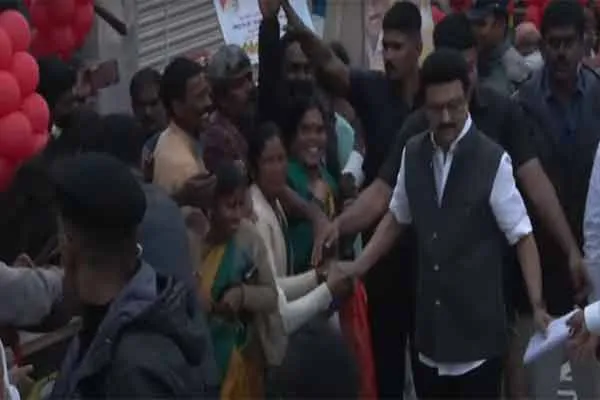 CM MK Stalin receives enthusiastic welcome in Kotagiri