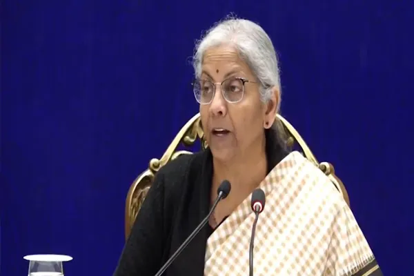 Nirmala sitharaman meet press people after Gst counsil meeting