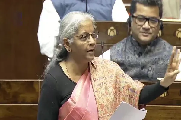 Nirmala sitharaman criticize congress by constitutional debate in rajya sabha 
