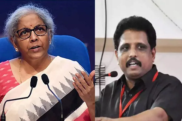 Su Venkatesan's reply to Nirmala Sitharaman