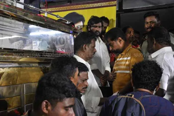 Nakkheeran editor paid tribute to the DMdK leader Vijayakanth 
