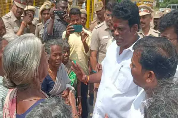 cuddalore district farmers land issue in nlc 