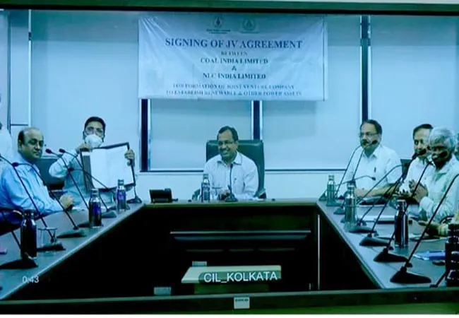 nlc and coal india agreement sing 5000 megawatts power produce 