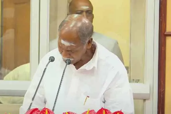 Ration goods will be given again CM Rangaswamy announced