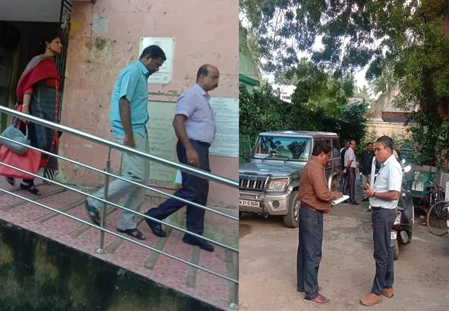 chennai officers Executive Engineer bribery officers raid 