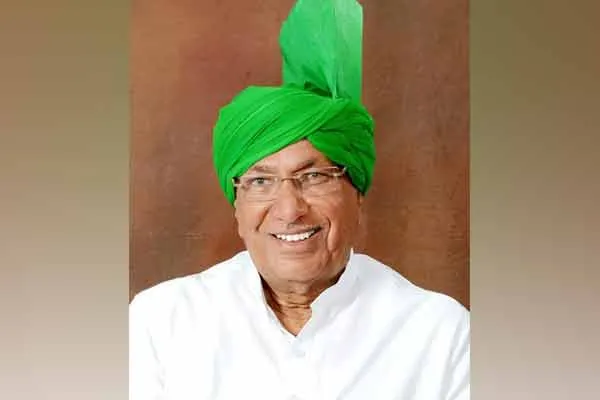 Former Chief Minister of Haryana passed away