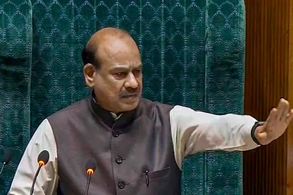 Speaker Om Birla said Parliament should not act like a street debate