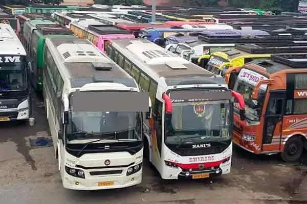 Surcharge on omni buses; A fine of Rs.36 lakh was collected
