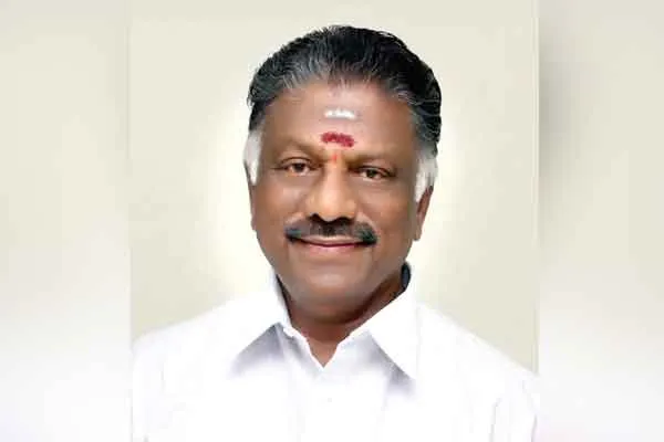 O. Panneerselvam to welcome Chief Minister Stalin's order