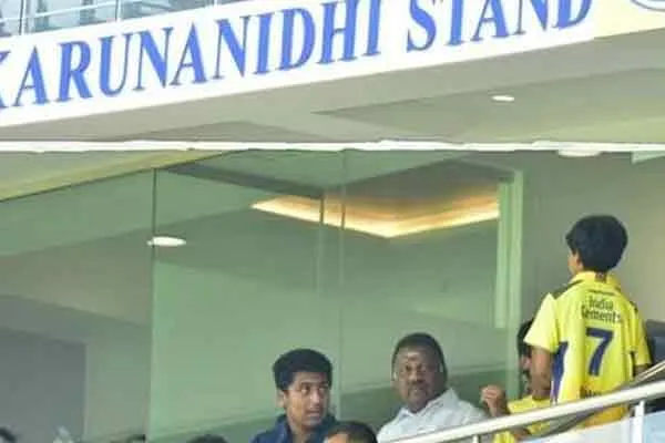 chennai mumbai chepauk stadium kalaignar stand sit and watch ops