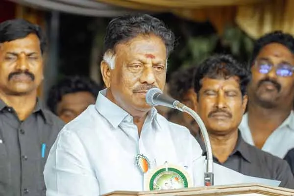 O Panneerselvam speech There is Mango with a double leaf 