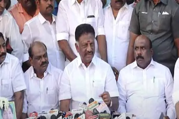 Nainar Nagendra says There is no need to call them and talk to them