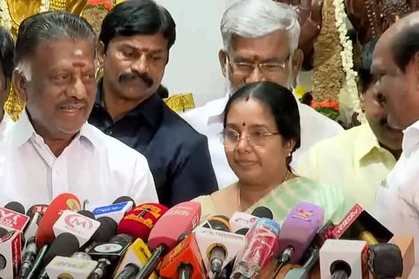 BJP Confusion in finalizing constituencies in coalition; OPS Serious advice