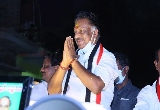 admk leader and deputy cm ops election campaign at salem 