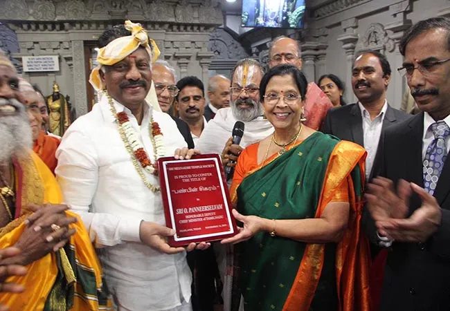 deputy cm o paneerselvam o paneer selvam america trip ops day announced texas 