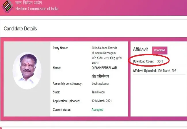tn assembly election affidavit download election commission site 