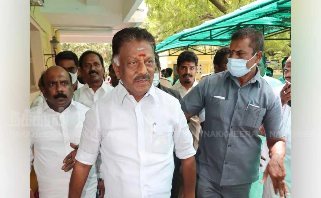 O. Panneerselvam's letter to Tamil Nadu Legislative Assembly Speaker!