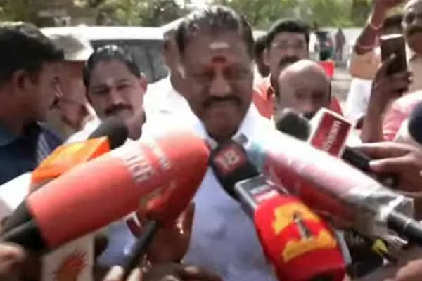 OPS responds Amit Shah meets EPS 