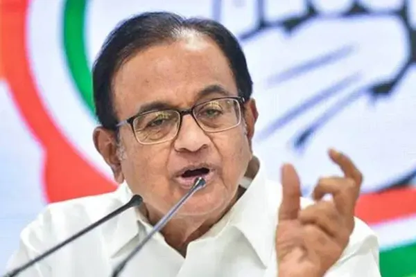p.Chidambaram's displeasure with the Vice President