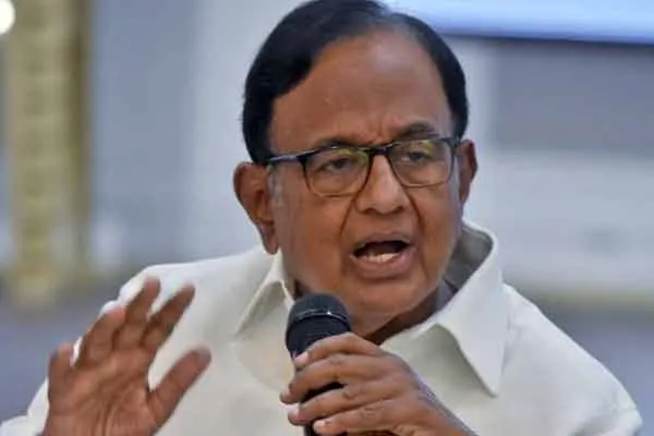 “Prime Minister has no time to go to Manipur” - p. Chidambaram