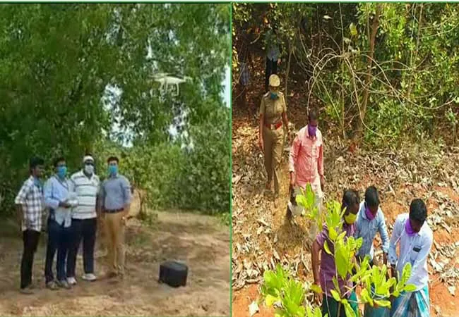 cuddalore district cashew dron camera liquor 